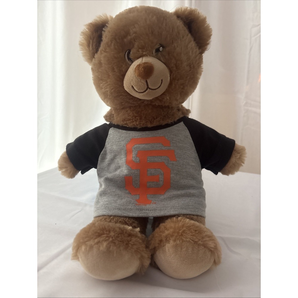 Build A Bear San Francisco Giants Teddy Bear Plush MLB SF Shirt Stuffed Animal